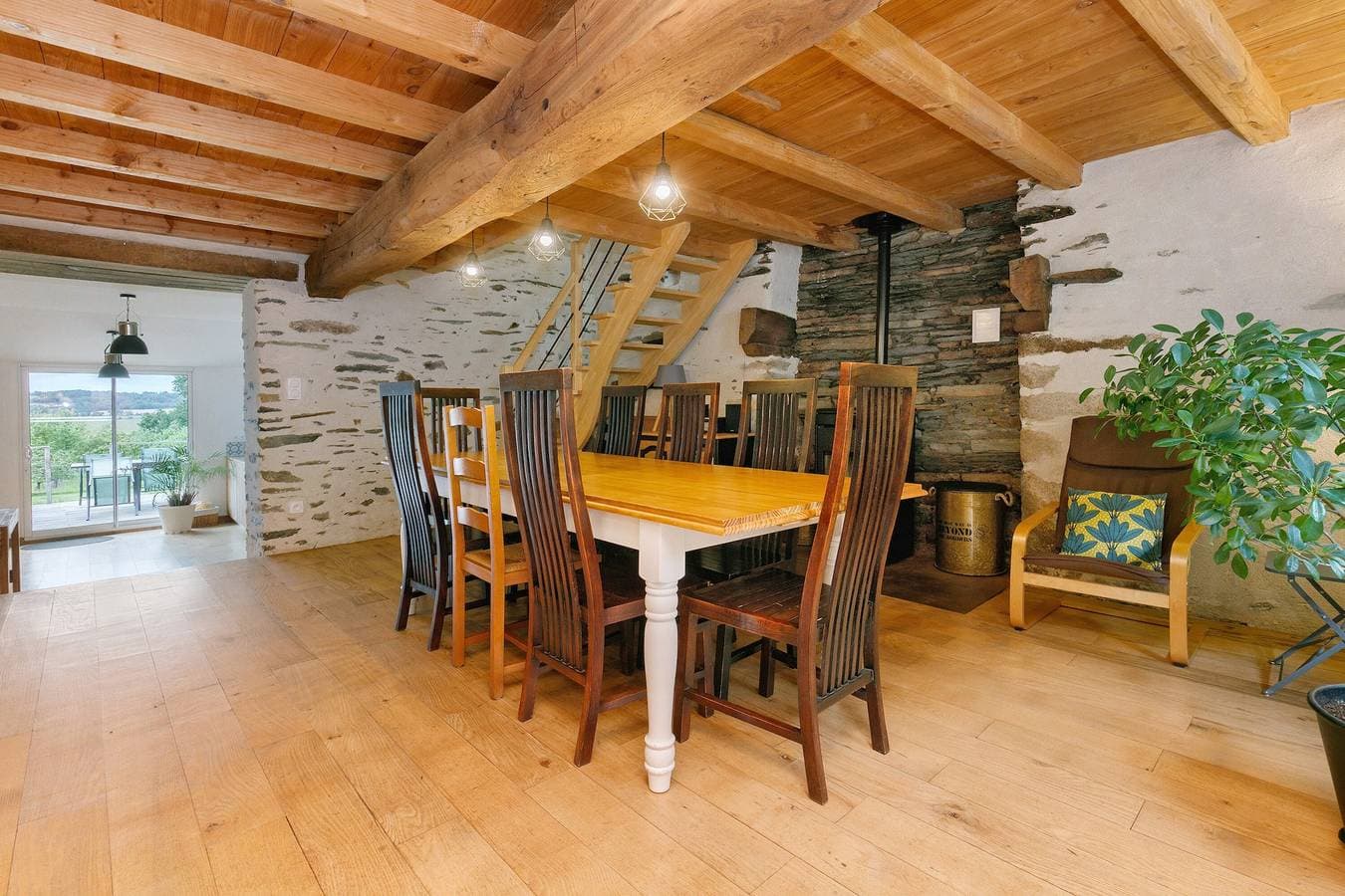 Foto 3 von 35: Ferienhaus 'Gite Au Val De Vilaine' mit privater Terrasse, Garten und WLAN