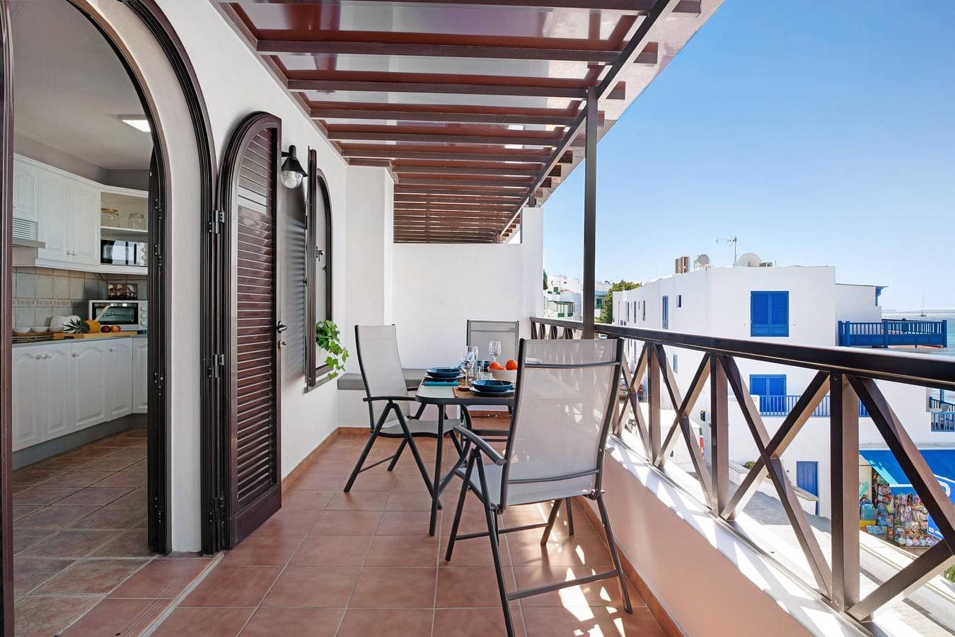 Foto 5 von 21: Ferienwohnung 'La Estrella II' mit Meerblick, WLAN und Klimaanlage