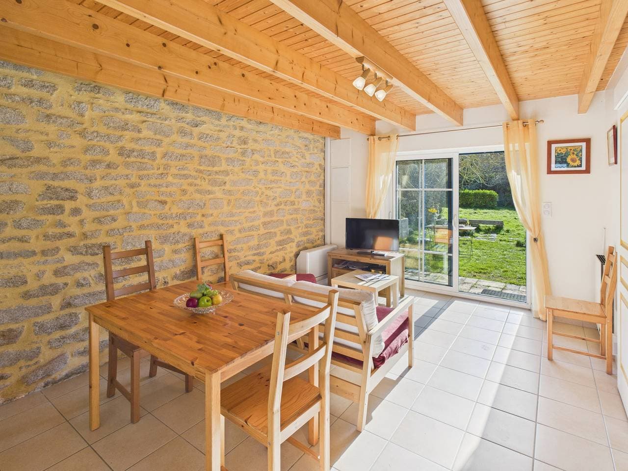 Foto 8 von 16: Kleines Ferienhaus für 2 mit Garten nahe Strand