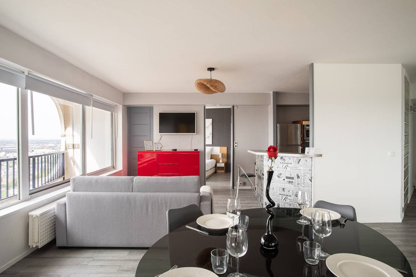 Foto 7 von 17: Ferienwohnung für 4 Personen mit Balkon