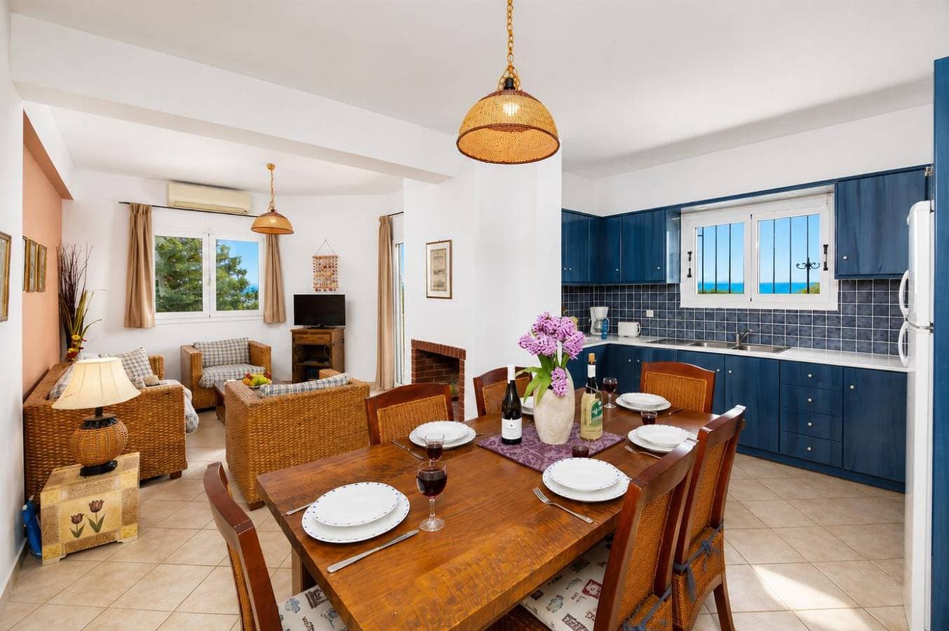 Foto 8 von 27: Villa für 6 Personen mit Balkon