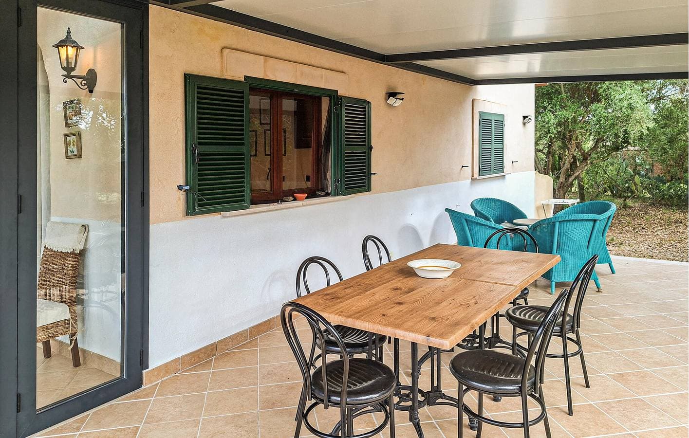 Foto 10 von 38: Gemütliche Terrassenwohnung mit Pool, Küche und Grill in Búger