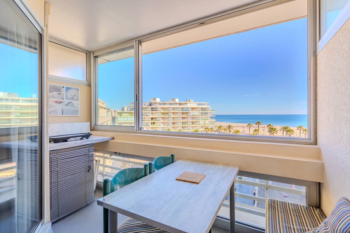 Foto 5 von 23: Einzimmerapartment 'Vue Mer' mit Meerblick, WLAN und Klimaanlage