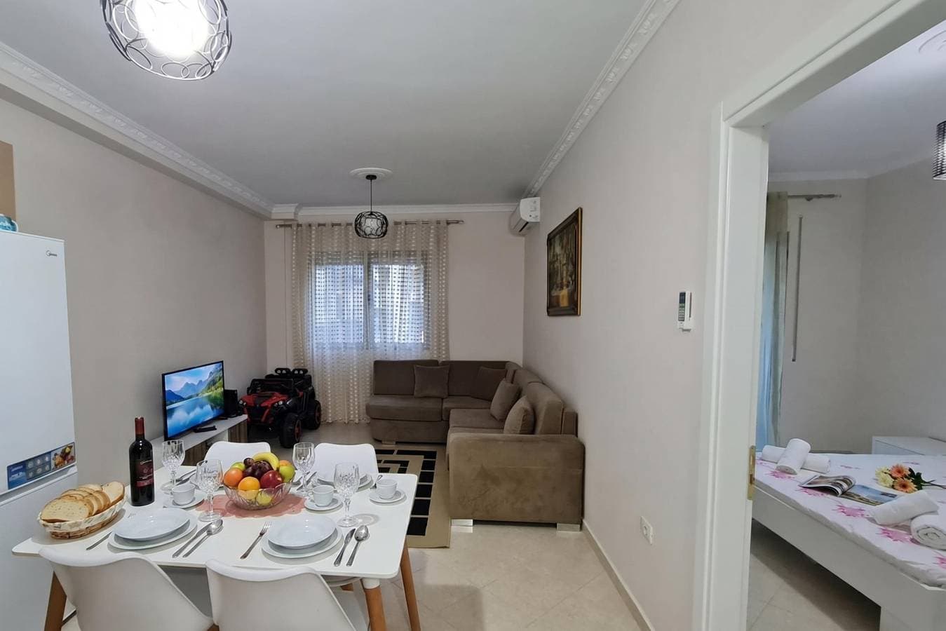 Foto 3 von 21: Ferienwohnung für 4 Personen mit Balkon
