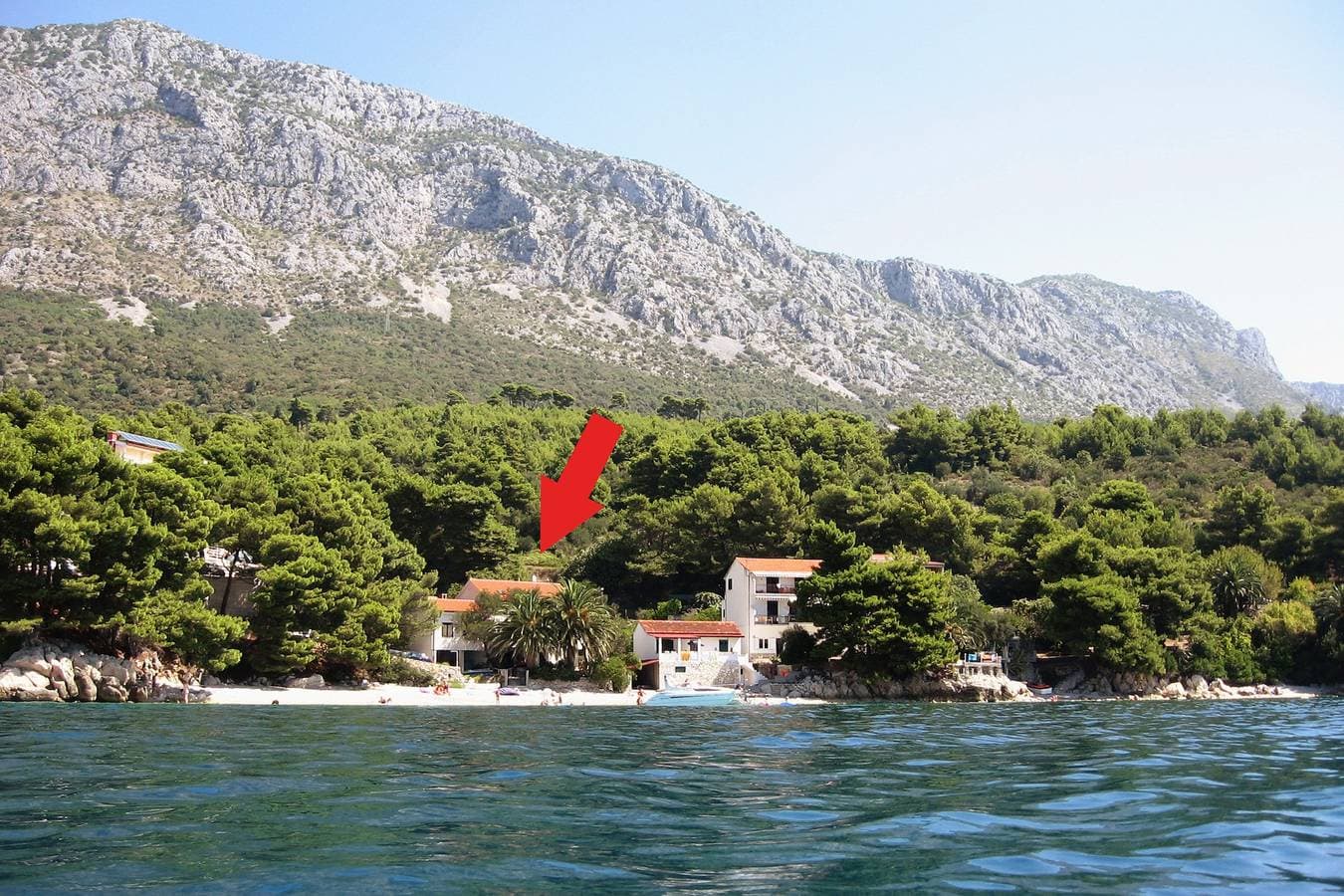 Foto 2 von 24: Studio Appartement am Strand Zaostrog, Makarska As-2625-a