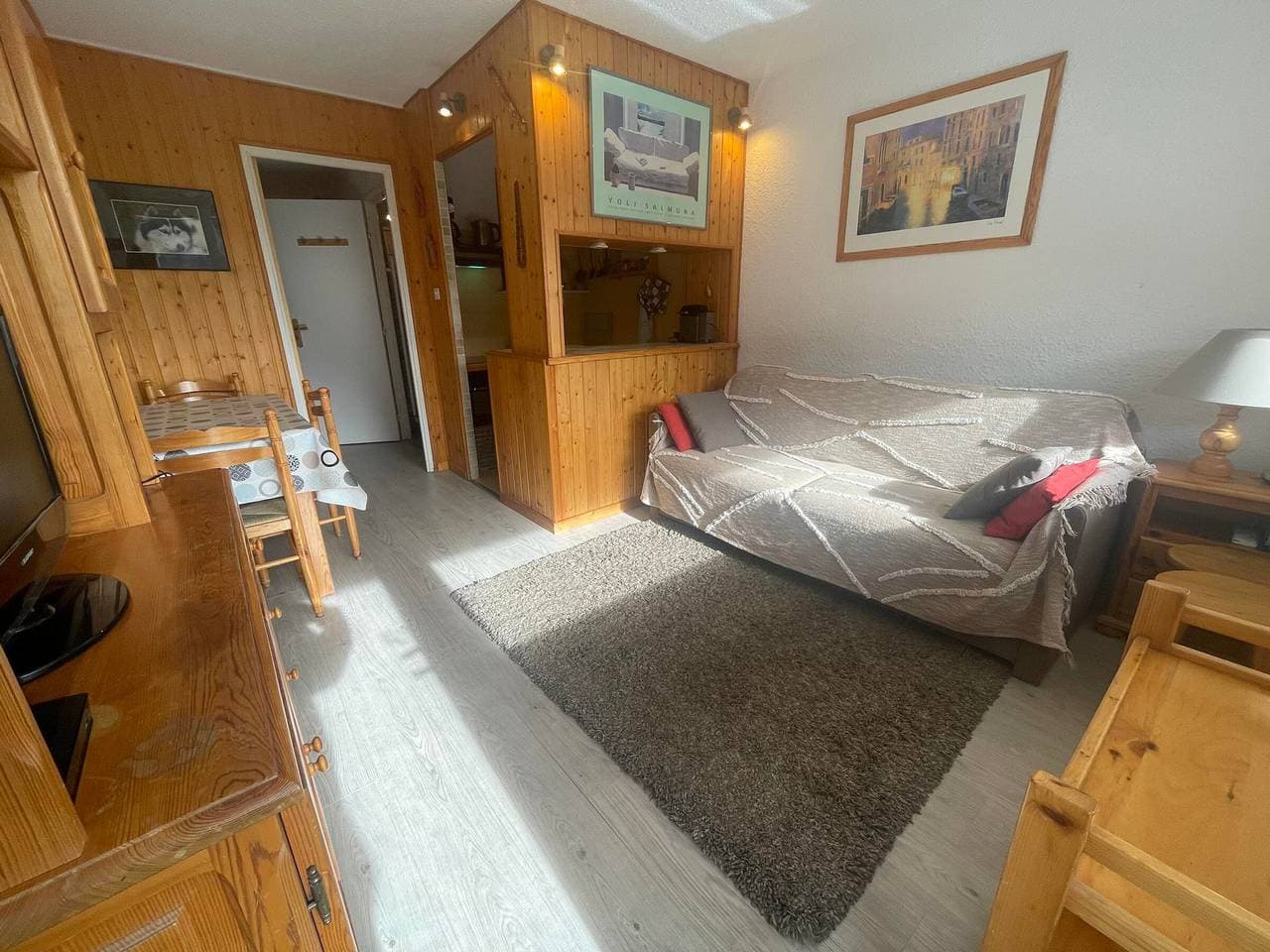 Studio in den Bergen mit Balkon, kleine Haustiere erlaubt 1