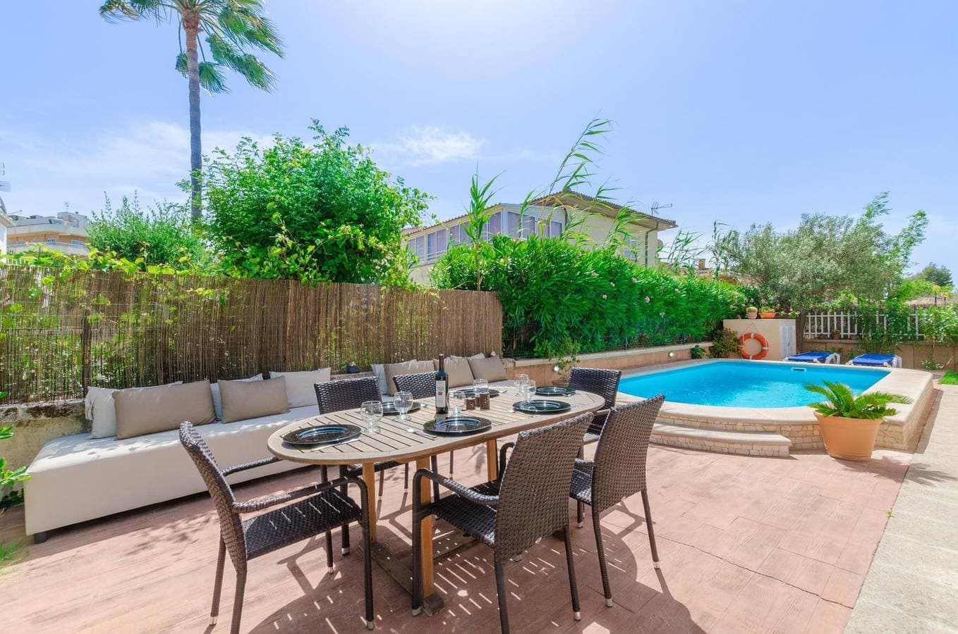 Es Repos - Ferienhaus mit privaten Pool 500 m vom Strand entfernt. WiFi gratis 1