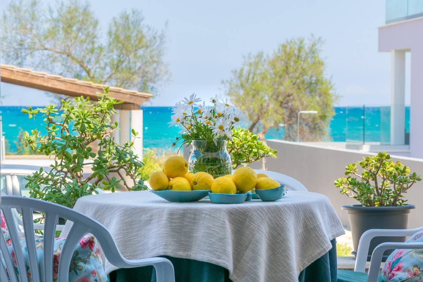 Foto 4 von 27: Can Munar - Ferienhaus mit Meerblick in Son Serra de Marina. WiFi gratis