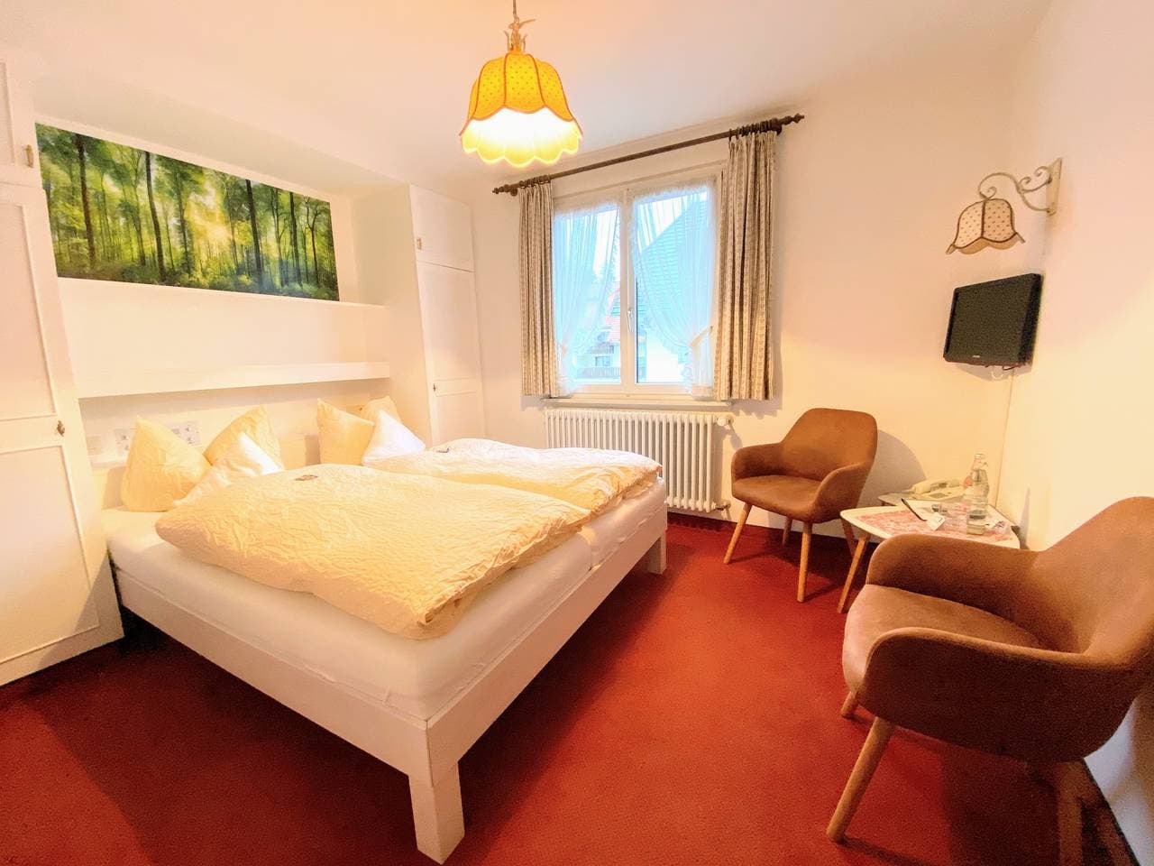Foto 11 von 11: Hotel Zartenbach - kleines Doppelzimmer mit Dusche und Wc