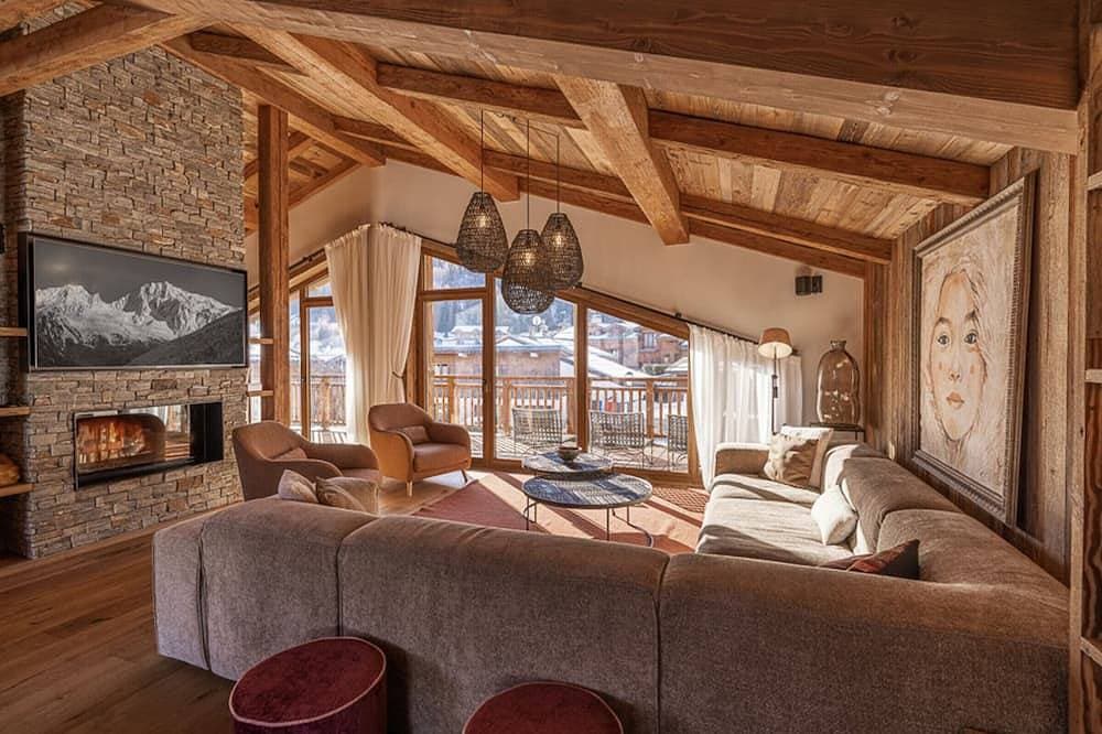 Beeindruckendes Chalet mit Sauna und Haustiere erlaubt in Courchevel 1