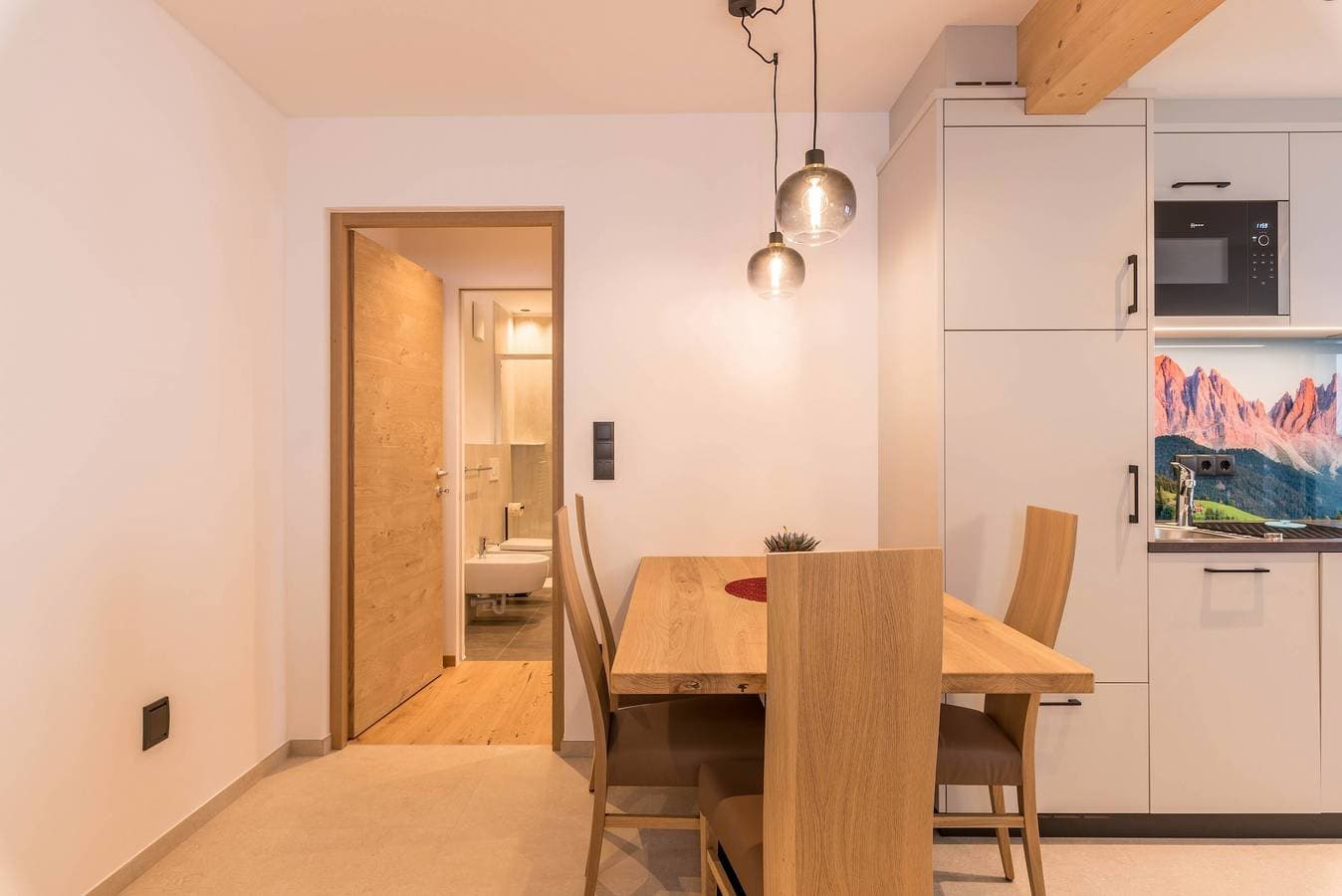 Foto 10 von 25: Ferienwohnung "Planerhof Apartment Edelweiss" mit Bergblick, Gemeinschaftsterrasse und WLAN