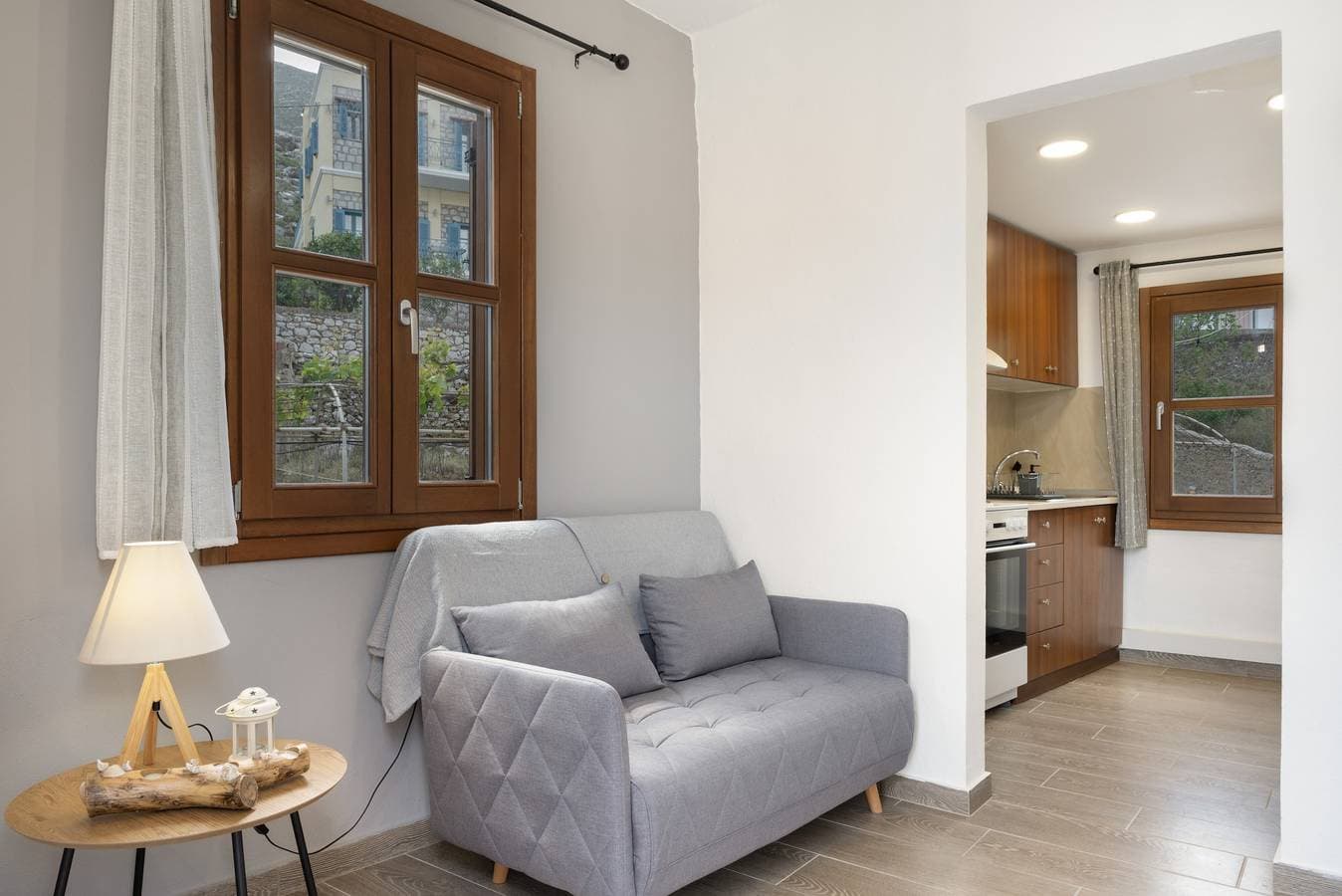Foto 3 von 31: Apartment 'Symi Thea Home' mit Meerblick, WLAN und Klimaanlage