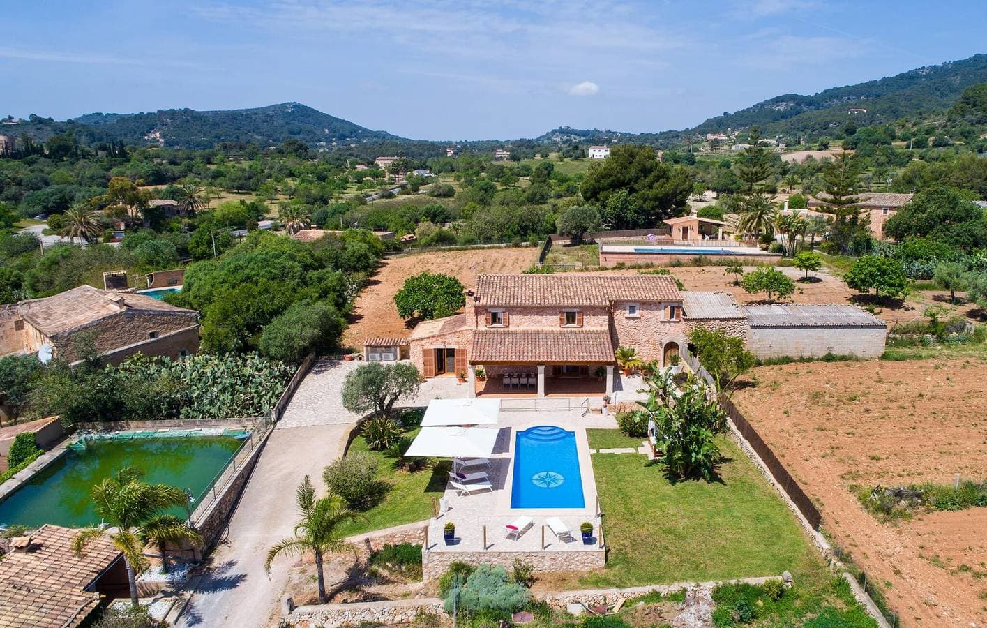 S'Horta Terrassenwohnung mit Pool und Grill 1