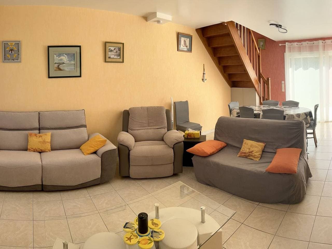 Foto 3 von 19: Haus für 8 Pers., nahe Strand in Sarzeau, 4 Sz, Garten