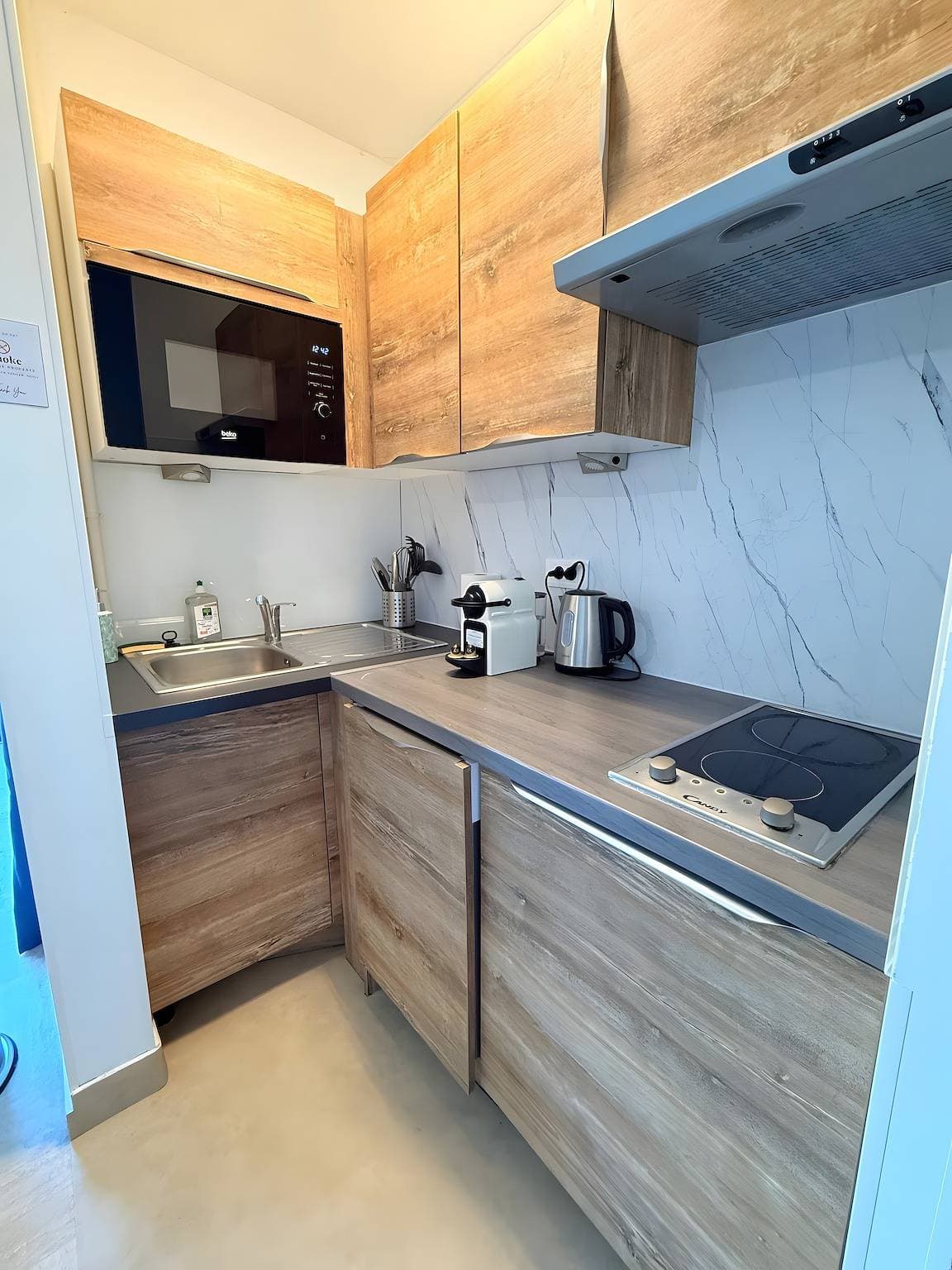 Foto 7 von 19: Appartement für 4 Personen, Pool, Klimaanlage, WLAN, Parkplatz, 300 m zum Strand