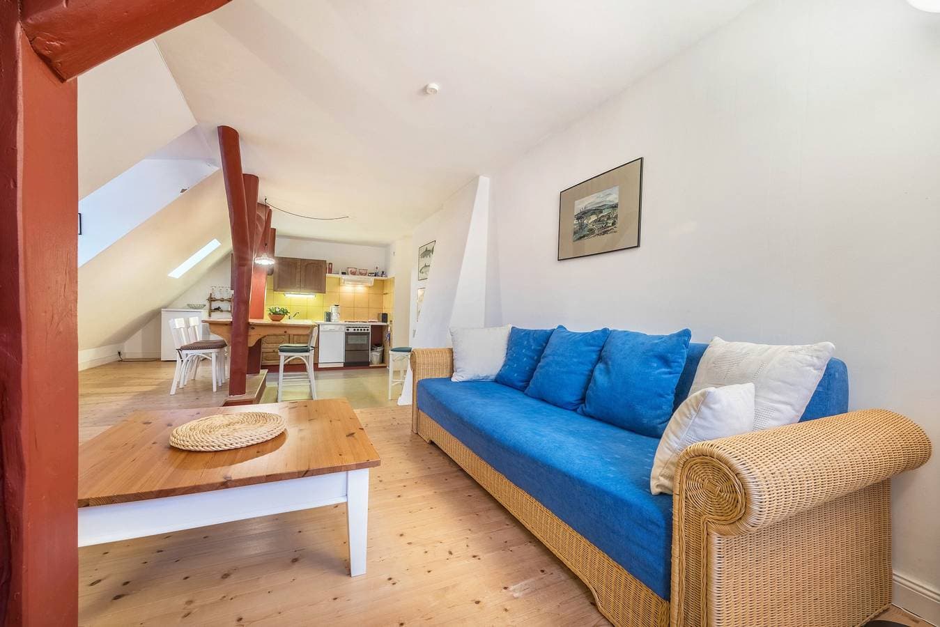 Foto 6 von 37: Ferienwohnung "Kemenate" - individuelle Wohnung unterm Dach