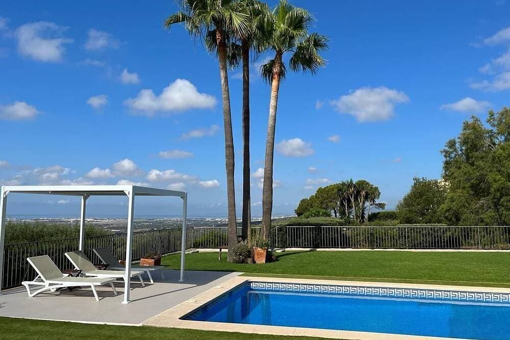 Atemberaubende Familienvilla mit Panoramablick auf die Bucht von Palma. 1