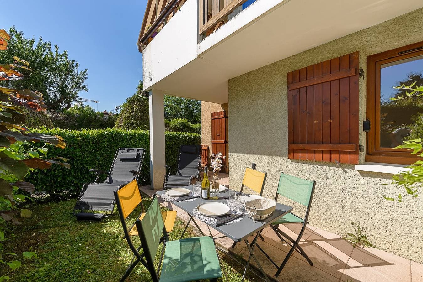 Foto 2 von 12: Ferienwohnung für 3 Personen mit Garten