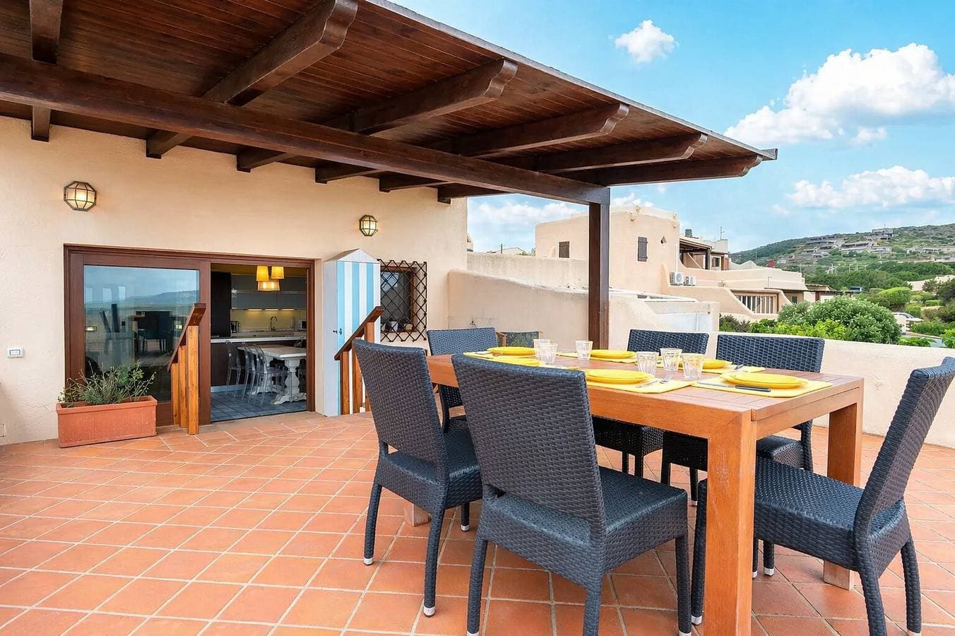 Foto 2 von 31: Ferienhaus 'Casa Marina' mit Meerblick, privatem Strandzugang und Klimaanlage