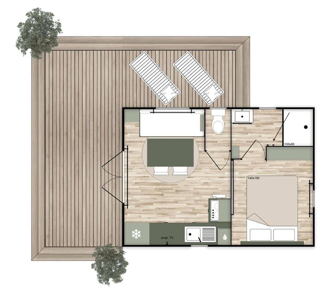 Foto 8 von 15: One-Bedroom House