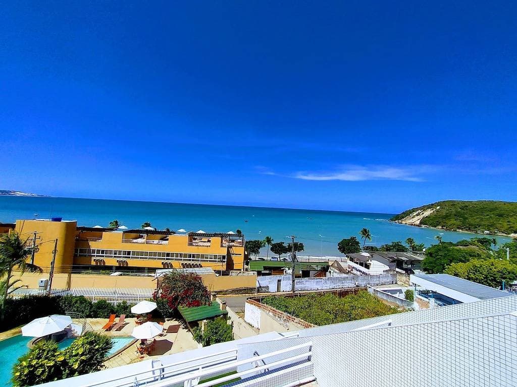 Foto 7 von 33: Cozy apartment with views of Morro do Careca.