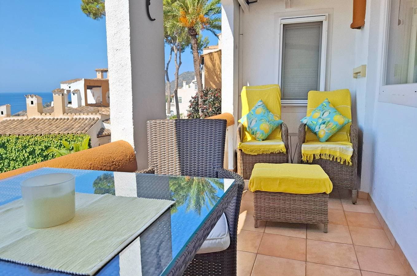A3025 Ferienwohnung mit Meerblick für 4 Personen in Cala Fornells 1