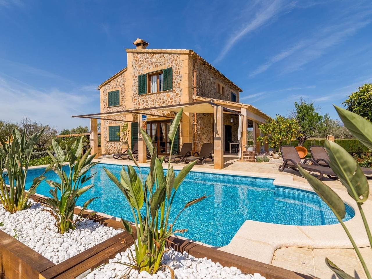 Alfabia - Schöne Villa mit Pool und Garten am Stadtrand von Inca 1