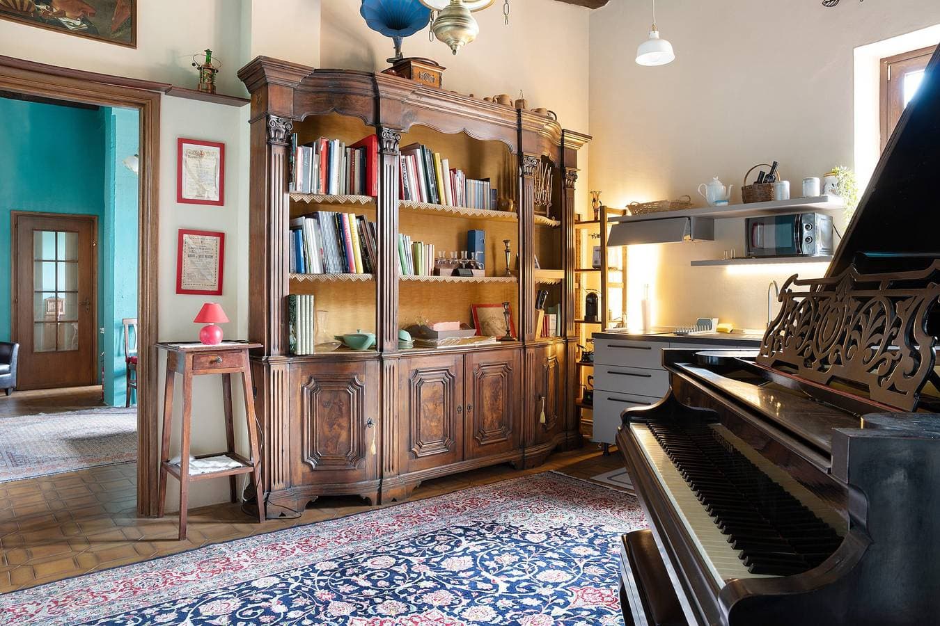 Foto 2 von 21: Ferienwohnung 'Il Flauto Magico' mit Bergblick, Gemeinschaftsgarten und WLAN
