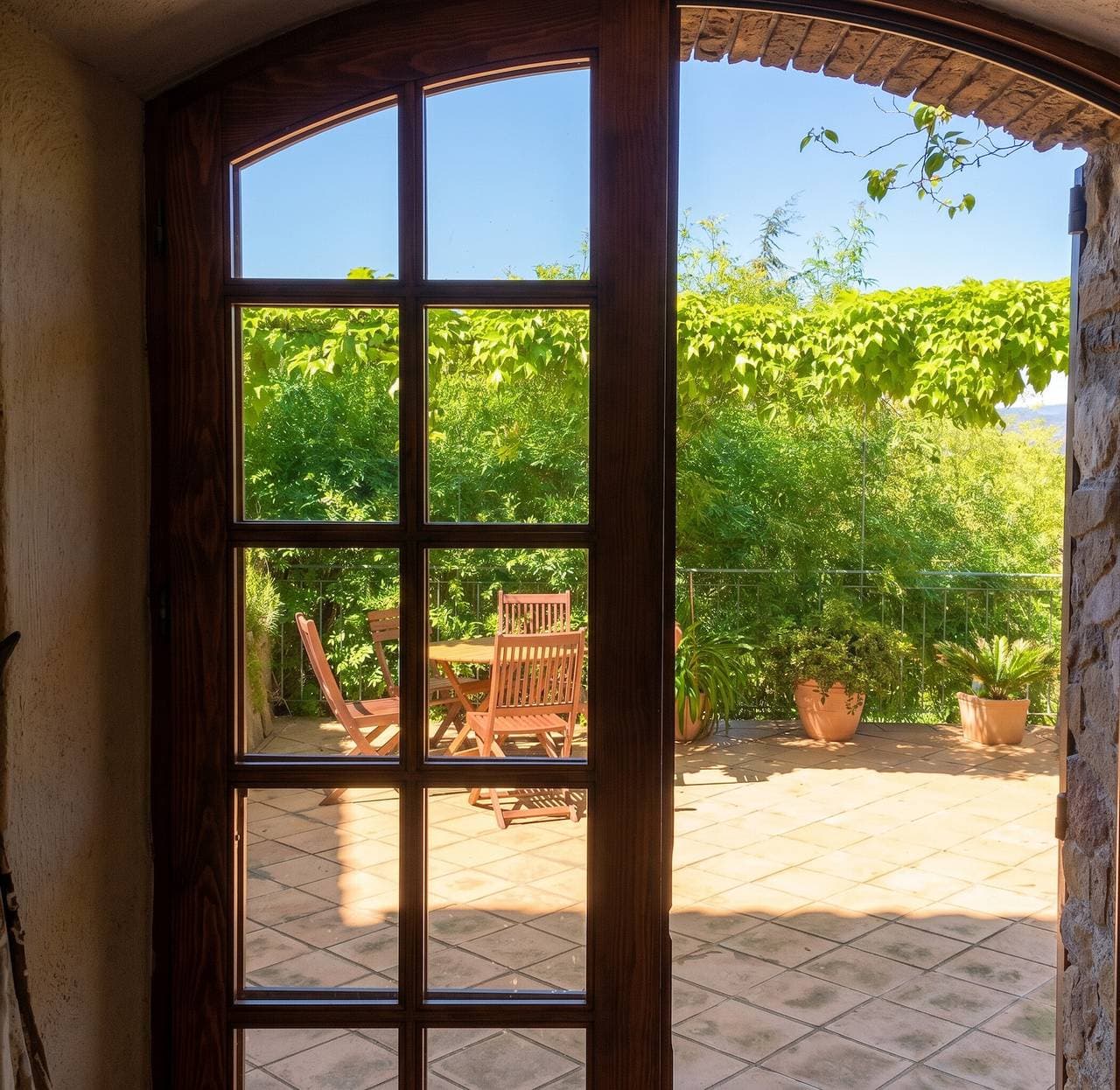 Foto 8 von 30: Charmantes Haus - Roquebrune-sur-Argens - Terrasse und Aussicht