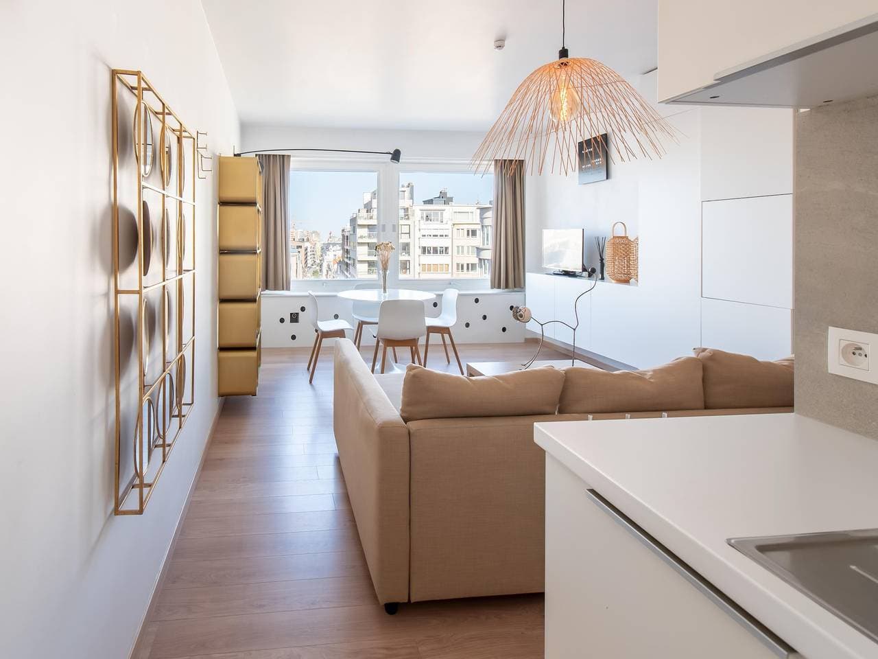 Foto 6 von 33: Studio an der belgischen Küste mit Meerblick