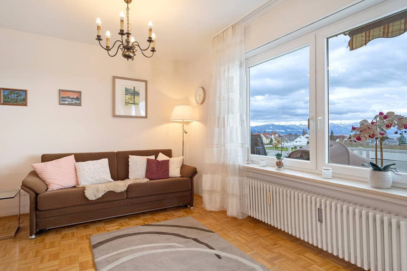 Foto 3 von 33: Ferienwohnung 2 Marschall mit Gemeinschaftsgarten, Balkon und WLAN