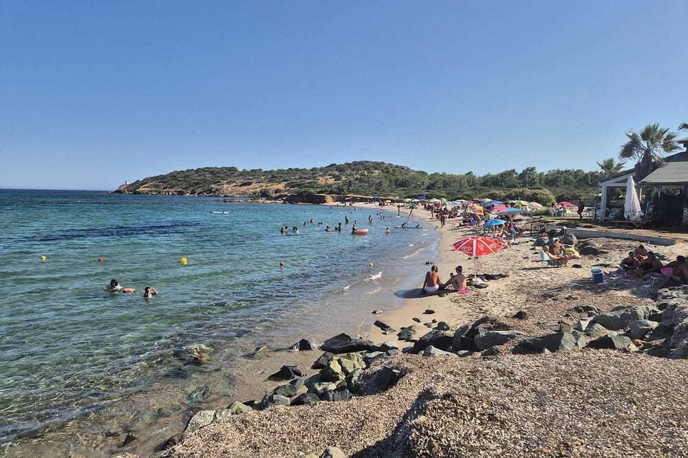 Foto 6 von 10: Villa bifamiliare con giardino  con tre camere da letto a 300 Mt dalla spiaggia