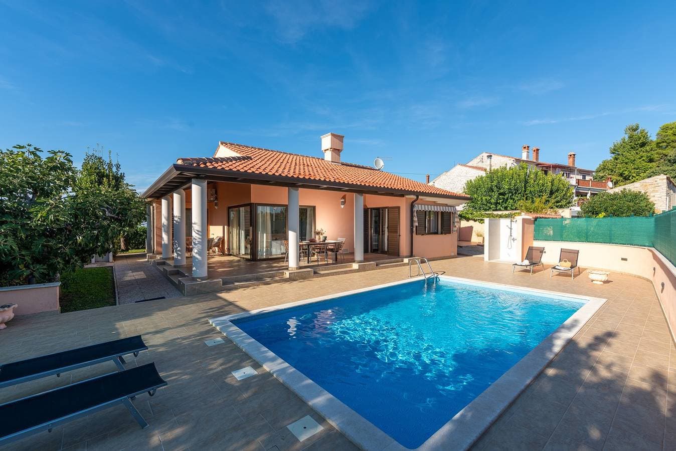 Foto 3 von 41: Villa mit privatem Pool, Meerblick und Grillplatz, Buje-Istrien