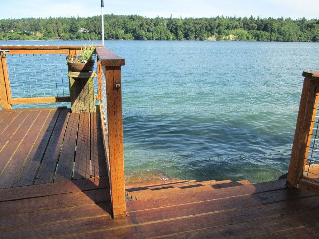 Foto 11 von 49: Strand Charming Cabin in Quartier Harbor Eingebettet