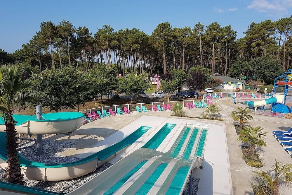 Foto 9 von 30: Mobilheim in den Landes, Blick auf den Wald