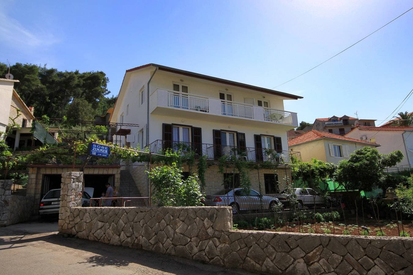 Foto 3 von 15: 1-Zimmer-Ferienwohnung mit Balkon und Meerblick Jelsa, Hvar A-196-e