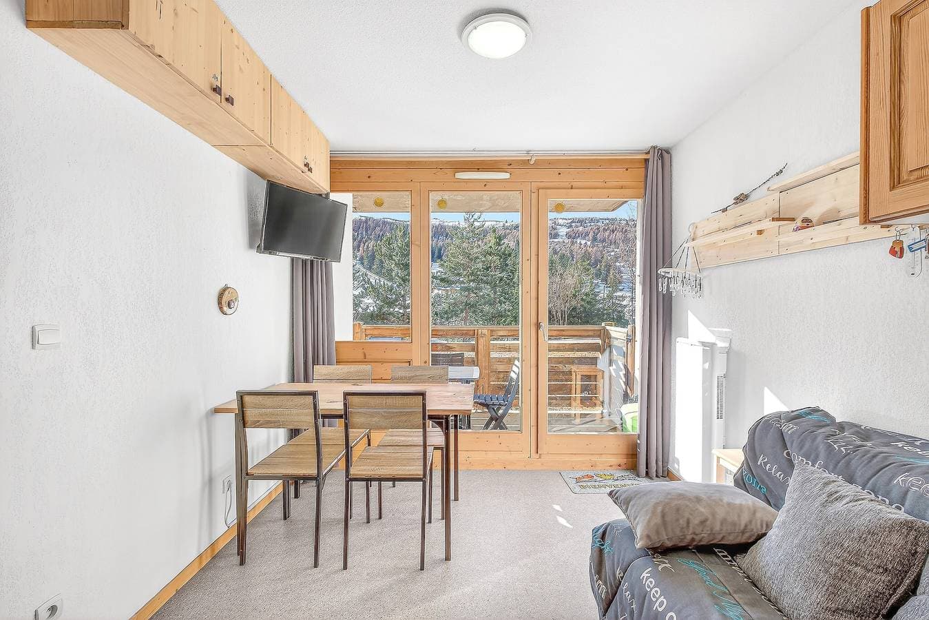 Foto 2 von 26: Apartment 'Superdevoluy' mit Bergblick und Balkon