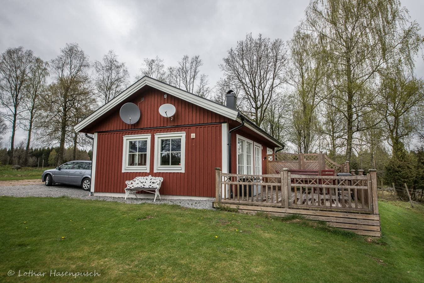 Foto 10 von 11: Modernes Ferienhaus auf einem Landhof bei Isaberg