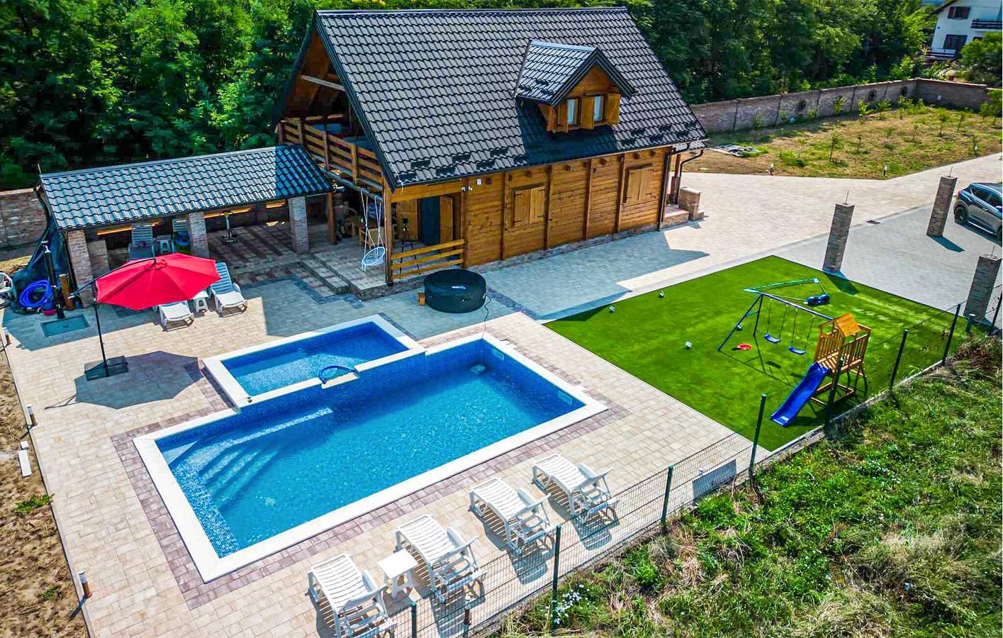 Foto 12 von 32: Gemütliche 2-Zimmer-Wohnung mit Pool, Grill und 2 km Entfernung zum Strand
