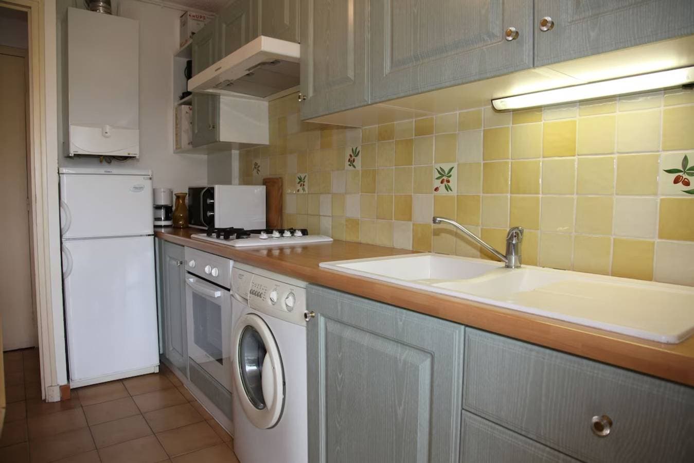 Foto 9 von 14: Ferienwohnung 'Coeur De Ville Avec Jardin Privatif' mit privater Terrasse, privatem Garten und WLAN
