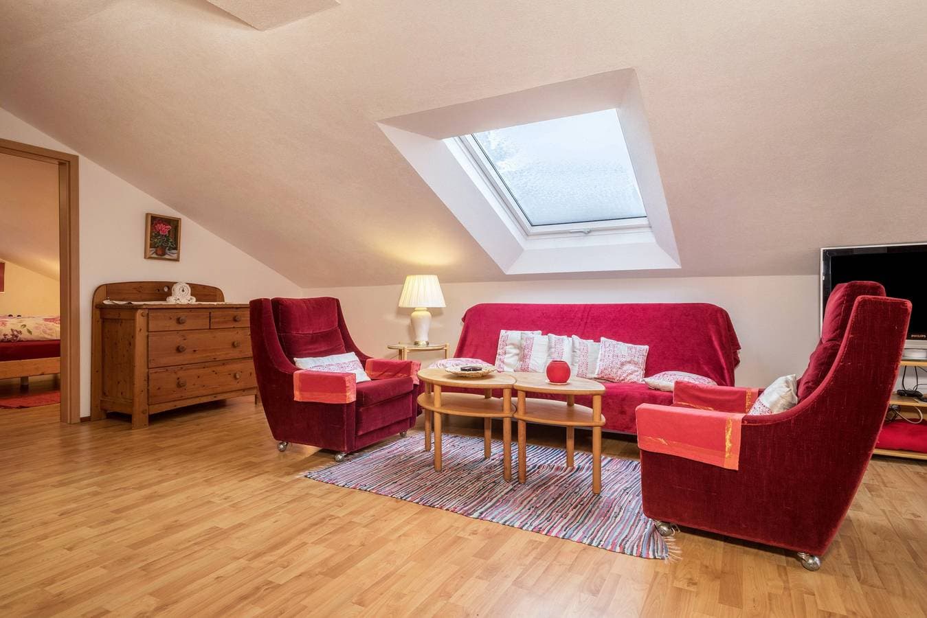 Foto 9 von 19: Ferienwohnung "Adlerblick" mit Bergblick, privater Terrasse und WLAN