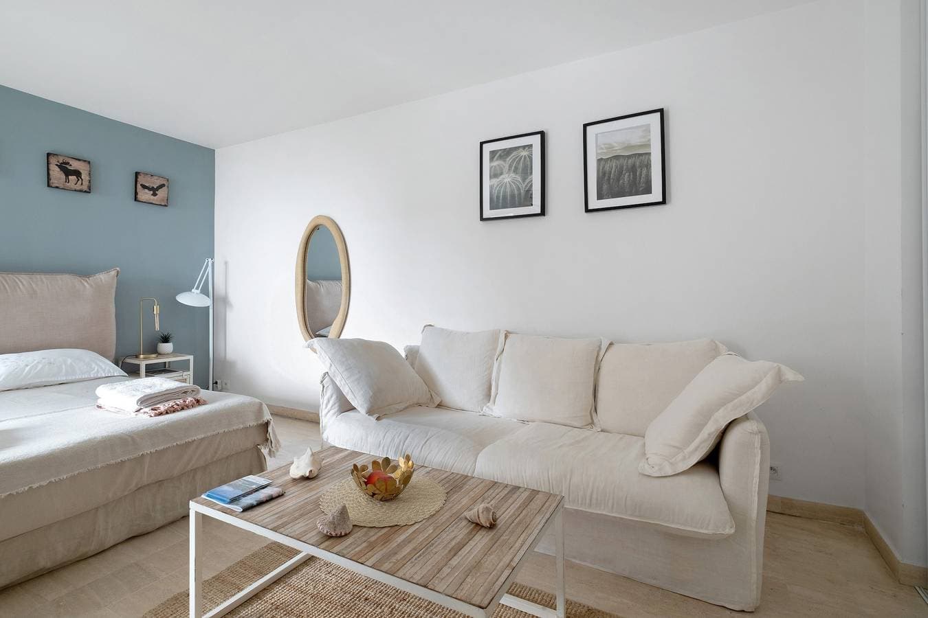Foto 3 von 20: Studio „La Tranquillité Bleue“ mit WLAN und Klimaanlage