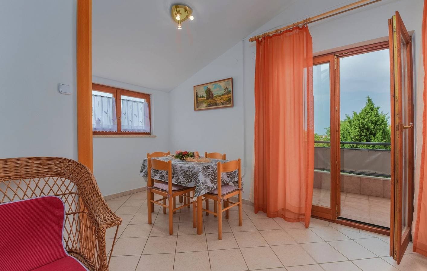 Foto 4 von 13: Ferienwohnung Kristijan mit Balkon in Funtana