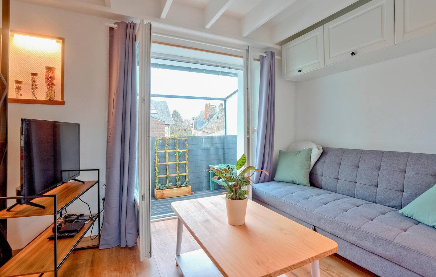 Foto 6 von 24: Appartement am Strand mit WiFi und Parkplatz