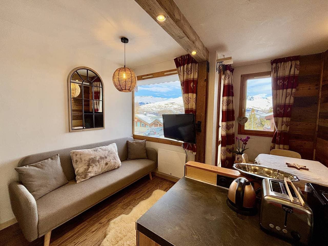 Foto 8 von 11: Gemütliche Wohnung für 4, 2 Zimmer, nahe Pisten, Balkon