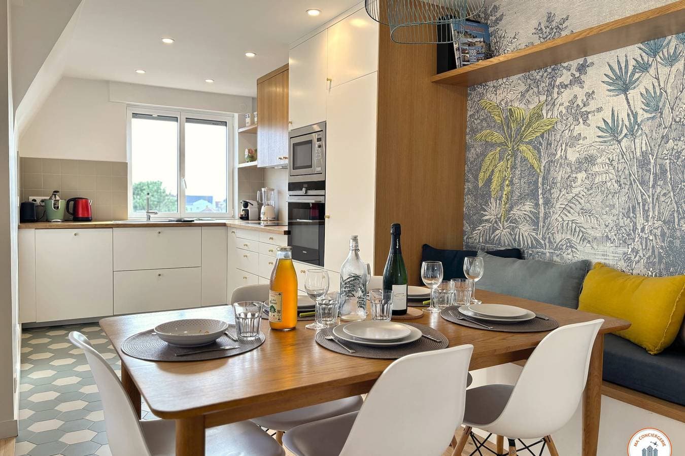 Foto 12 von 23: Ferienwohnung für 5 Personen mit Balkon