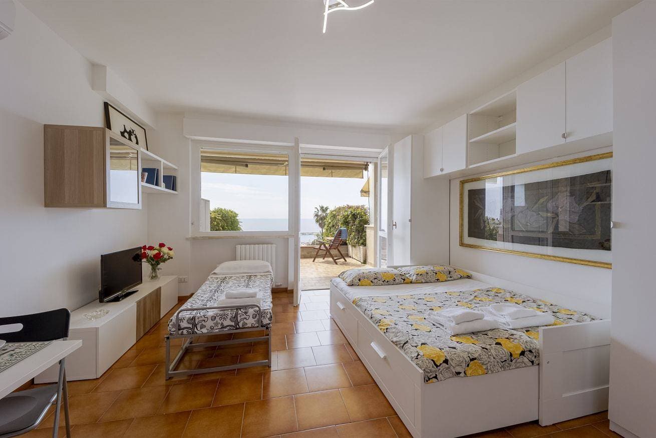 Foto 6 von 17: Ferienwohnung für 3 Personen mit Balkon/Terrasse