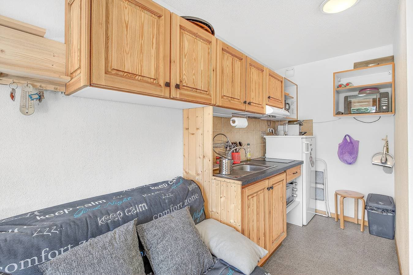 Foto 9 von 26: Apartment 'Superdevoluy' mit Bergblick und Balkon