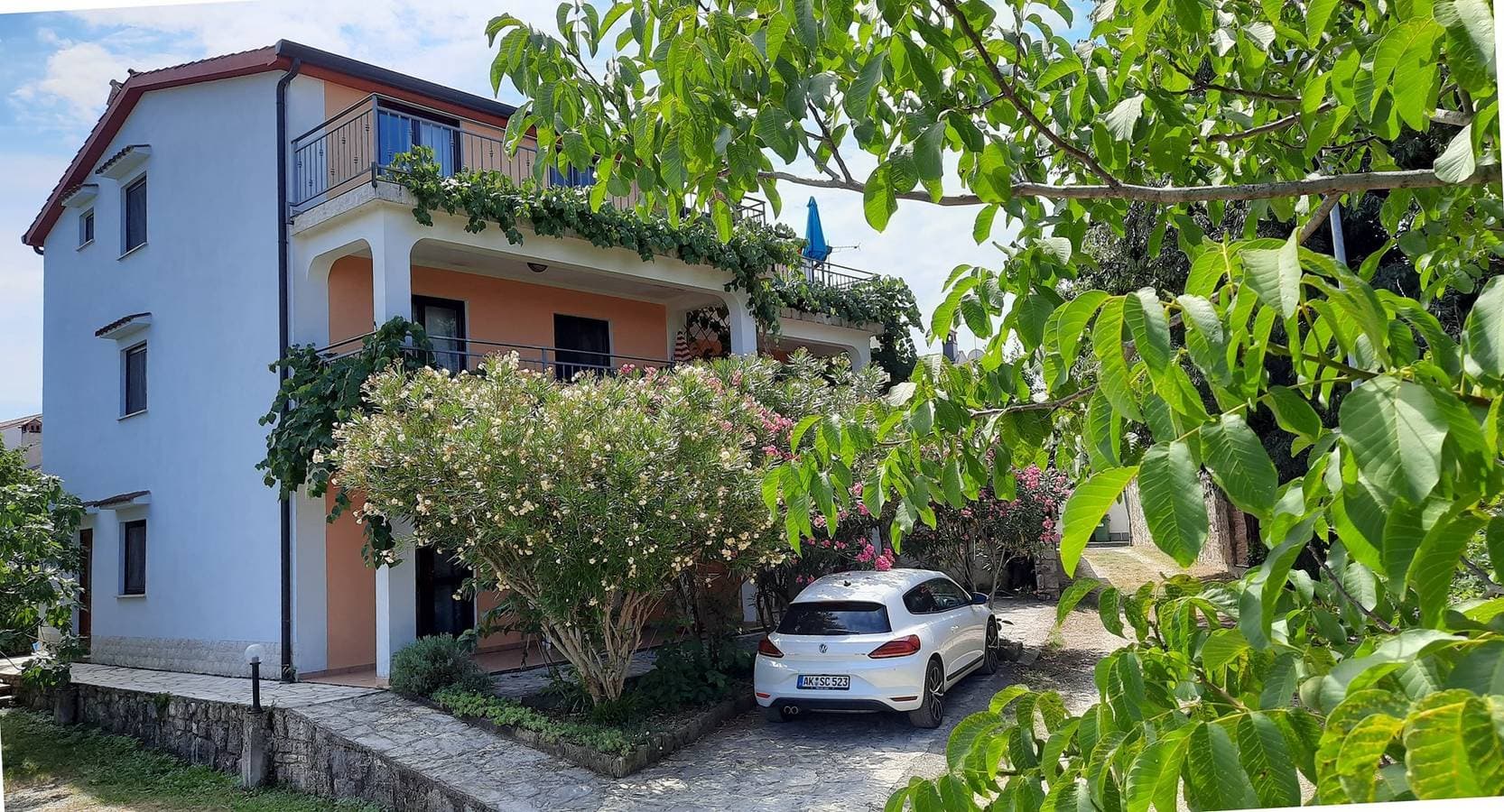 Two bedroom apartment with large balcony and partial sea view 1