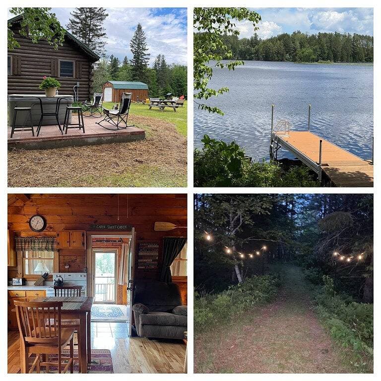 Foto 12 von 39: Lakefront Cabin/Hot Tub/Dock Lake Access/Ski Sugarloaf Mountain12mi/Trail Access